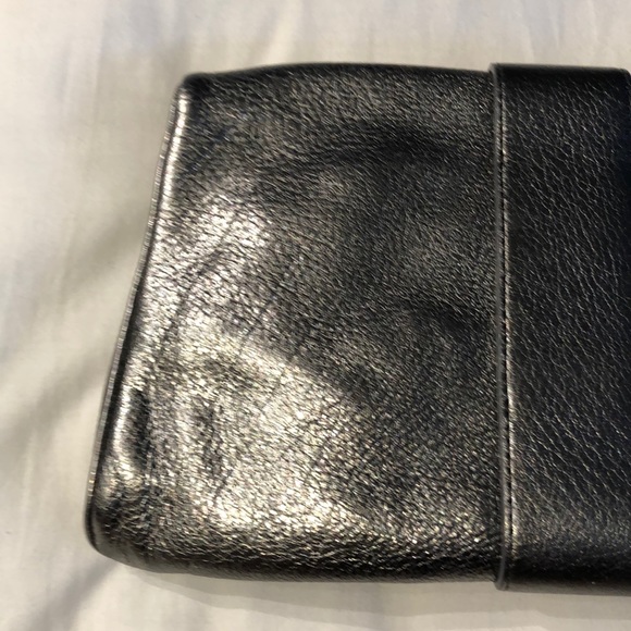 Michael Kors leather metallic clutch, See photos! - Picture 5 of 7